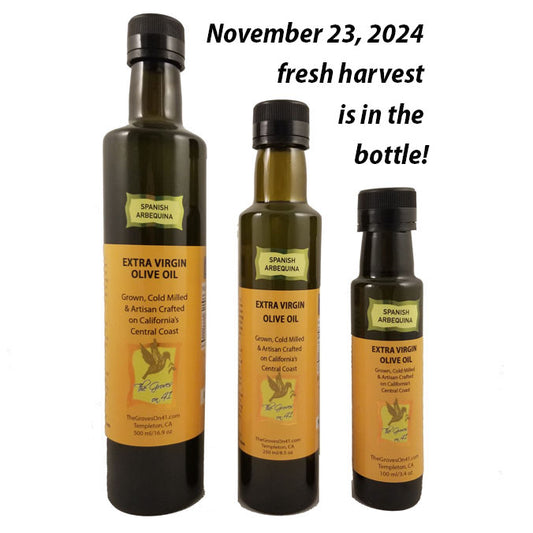 2024 Harvest Spanish Arbequina EVOO